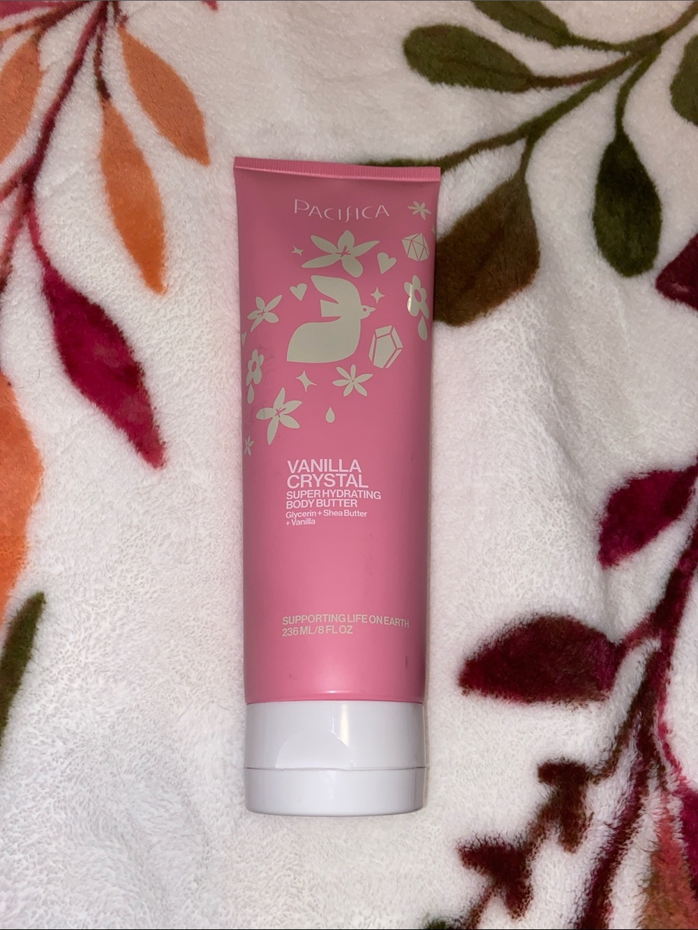 Pacifica Vanilla Crystal Super Hydrating Body Butter - Pink
